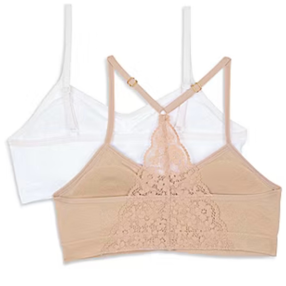 Maidenform Little & Big Girls 2-pc. Bralette Sz. Small NWT - Picture 5 of 6